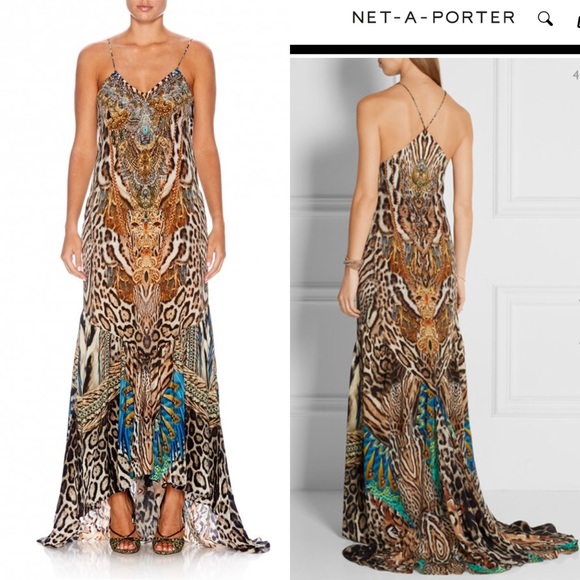 Camilla Dresses & Skirts - Camilla Silk Warrior Wanderlust Maxi Size 3 Large